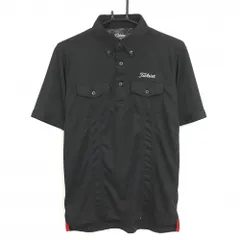 極美品 Titleist タイトリスト ビックロゴ ポロシャツ LL