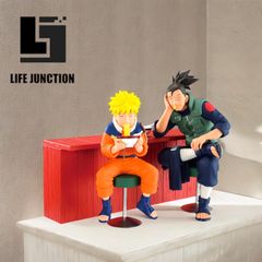 NARUTO ナルト　フィギュア　一楽でのひととき　ナルト＋イルカ　6点セット NARUTO-ナルト- うみのイルカフィギュア-一楽でのひととき