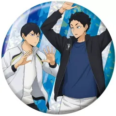 【中古】食玩 雑貨 影山飛雄＆赤葦京治 「ハイキュー!!缶バッジビスケット」