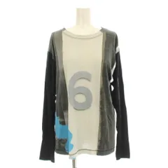 MM6 MAISON MARGIELA ベージュ 長袖カットソータグ付き 新品タグ付き MM6 Maison Margiela メゾンマルジェラ 春夏 袖