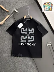 【今日特価】GVC 2025 SS Crew Neck T-shirt ジバンシィ 2025 春夏丸首 T シャツ