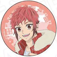 【中古】バッジ・ビンズ アカツキレッド 「休日のわるものさん カンバッジ」