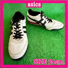 asics アシックス ゲルプレショットクラシック2 スパイクレス ゴルフシューズ 24cm