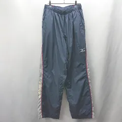 ◇ ⊇ MIZUNO ミズノ ウエストゴム ジャージパンツ サイズXO ネイビー メンズ E  【1503050023139】