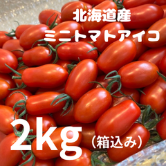 ミニトマトアイコ　箱込み2kg