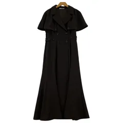 snidel スナイデル ケープカラートレンチワンピース size0/ブラウン
