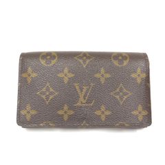 NA409971 ルイ・ヴィトン 二つ折り財布 モノグラム ポルトフォイユ トレゾール M61736 レディース LOUIS VUITTON 中古