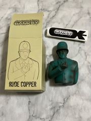 APOLOGIES TO BANKSY RUDE COPPER フィギュア