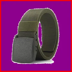 【即日発送】無段階調整 フリーサイズ 穴なし ワンタッチ 簡単 ナイロンベルト 軽量 プラスチック 金属なし 作業用 丈夫 洗える 作業服 メンズ 登山 学生服 ゴルフ ベルト テニス 釣り