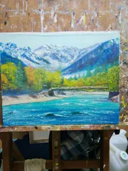 2025年最新】上高地 油絵の人気アイテム - メルカリ