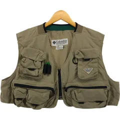 古着 00'S コロンビア Columbia PFG フィッシングベストメンズM 古着 00年代 コロンビア Columbia PFG フィッシングベスト