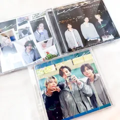 timelesz　because　[初回限定盤A・B・通常(初回)] 3点セット　(A)