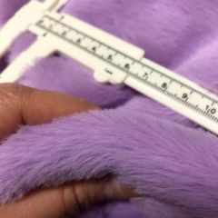 ✅即決可　ラベンダー　ファー生地　ボア生地　ソフトボア　ぬい服　ハンドメイド