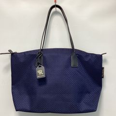 中古・美品！/ロベルタピエリ　トートバッグ(ネイビー)