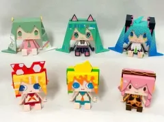 【中古】トレーディングフィギュア 全6種セット 「グッスマくじ 初音ミク 2012 Winter Ver.」 G賞 グラフィグABS
