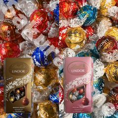 【 選べる！リンツ リンドール 2箱セット（600g×2） 】 ゴールド ピンク グリーン アソート チョコレート チョコ 海外 お菓子 ミルク ホワイト カカオ ギフト プレゼント まとめ買い 大量買い 箱売り 常温発送