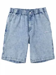 ハーフパンツ 大きいサイズ メンズ デニム ペインターパンツ THRASHER ハンマーループ C060509-05 サックス