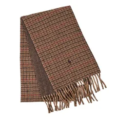 ポロ ラルフローレン POLO RALPH LAUREN マフラー リバーシブル チェック柄 メンズ レディース 男女兼用 ブラウンマルチ PC0945 241