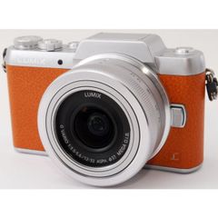 ミラーレス パナソニック Panasonic LUMIX DMC-GF7 レンズキット ブラウン 中古 Wi-Fi搭載 新品SDカード付き 届いてすぐに使える