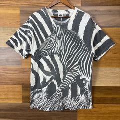 80s Harlequin ZEBURA ゼブラ Tシャツ アニマル 動物 - メルカリ