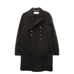 SAINT LAURENT PARIS (サンローランパリ) 17AW アルスター ダブルボタンコート ブラック 486120 Y063R ウールロングコートのサムネイル