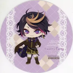 【中古】コースター 闇ノシュウ(デフォルメ) ランダムコースター 「バーチャルYouTuber にじさんじ NIJISANJI EN×animatecafe Sweets Party!」 コラボメニュー注文特典