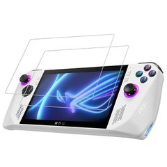 ASUS ROG Ally X/ROG Ally ガラスフイルム 【2枚セット- AGC旭硝子 - 高 品質】 ASUS ROG Ally フイルム 液晶 ASUS ROG Ally X 保護フィルム 強化ガラス 【 日本旭硝子素材採用 硬度9H 耐衝撃  1