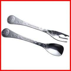 【特価商品】レック(LEC) アンパンマン メタル スプーン ・ フォーク (S) 日本製 ステンレス 2個アソート A00064