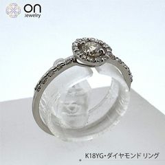 最終価格 K18WG ローズカットダイヤモンド リング 14号 - メルカリ