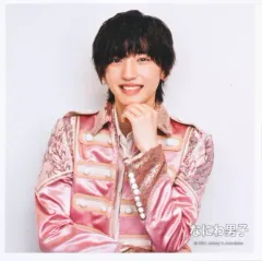 【中古】生写真(ジャニーズ) なにわ男子/道枝駿佑/サイズ(89×89)/「Johnny’s Countdown 2021-2022 ジャンボうちわ」ましかくフォト