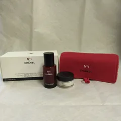 未使用品　特別限定品　CHANEL　シャネル　No.1　ドゥ　シャネル　スキンケア　デュオ　リッチ　セラム　No.1   ドゥ　シャネル　美容液　リッチクリーム　No.1　ドゥ　シャネル　クリーム　コスメ　化粧品　美容　ポーチ付き
