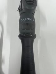 SALONIAセラミックカールヘアアイロン 32mm  （オールブラック）