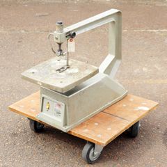 新潟発 RYOBI 卓上糸のこ盤 TF-50 中古 動作確認済 100V ノコ 糸鋸 電動 工具 木工 木材 加工 切断 真鍮板 軟鋼板 DIY リョービ