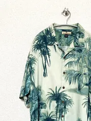 トミーバハマ　アロハシャツ　柄シャツ　シルク100%　ボタニカル柄　開襟　M 古着通販 サイト | IDENTITY official web store (アイデ