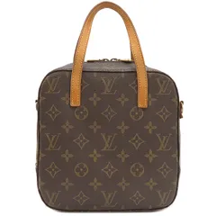 ルイヴィトン LOUIS VUITTON 2WAYバッグ スポンティーニ モノグラムキャンバス モノグラム ゴールド金具 茶 ショルダー  M47500【中古】