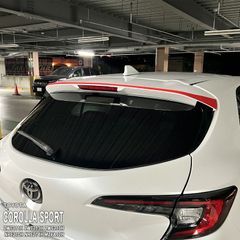 【松印】車種専用 テールゲートスポイラーステッカー トヨタ カローラスポーツ ZWE211H ZWE213H ZWE219H NRE210H NRE214H MZEA12H ハイブリッド