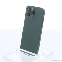 〔中古品〕 iPhone13 Pro Max 512GB アルパイングリーン MNCW3J／A SIMフリー【352】