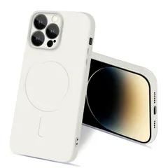 【人気商品】iPhone 14ProMax ケース いpほね14ProMax MagSafe対応 ワイヤレス充電対応 【bjnosdv】マグセーフ対応 シリコン 耐衝撃 アイフォン14ProMax カバー 液体シリコーン スマホケース マット質感 柔軟 ストラ