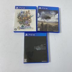 読込確認済み PS4 ソフト 3点 ファイナルファンタジー VII リメイク XV    AAL0212S2215/0306