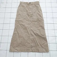 ◇ Θ アズール バイマウジー シンプル系 ロング丈 コーデュロイタイトスカート スカート サイズM ブラウン系 レディース E  【1508200025278】