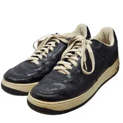 NIKE ナイキ HTM2 Air Force 1 Low Crocodile Black クロコダイルブラック 27.5cm エアフォース スニーカー 補修跡有り 靴