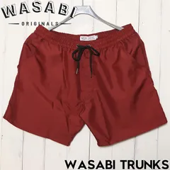 WASABI Original ワサビ ハイブリッドショーツ ハーフパンツ  WASABI TRUNKS MAROON 日本代理店正規品