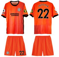 ブライトン MITOMA 22 半袖 ユニフォーム 23-24 ブライトン MITOMA 22 半袖 ユニフォーム 23-24 ブライトン