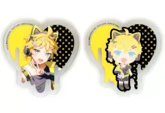 【中古】バッジ・ピンズ 鏡音レン クリアバッジセット 「タイトーくじ 桜ミク SAKURA×SUBCULTURE」 J賞