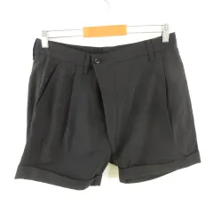 ズッカ zucca ハーフパンツ ショート 黒 M *E798のサムネイル