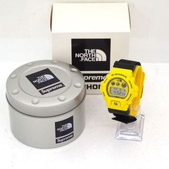 【三重店】Supreme×THE NORTH FACE×G-SHOCK コラボモデル デジタル 腕時計 イエロー DW-6900NS-9JR (カシオ/Gショック) 【131-A464】