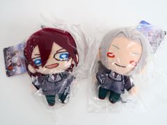 2点セット あんさんぶるスターズ！ にとたん ボールチェーン付ぬいぐるみ 七種茨・乱凪砂