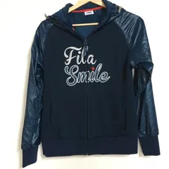 フィラゴルフ ジップアップパーカー ネイビー M 2661202510040068