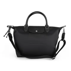 新品 ロンシャン LONGCHAMP ハンドバッグ ル プリアージュ エナジー トップハンドルバッグ Lサイズ ブラック