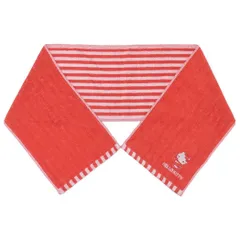 【メール便】ハローキティ マフラータオル スリムロングタオル ジャガード キティレッド サンリオ 丸眞 スポーツタオル キャラクター グッズ 